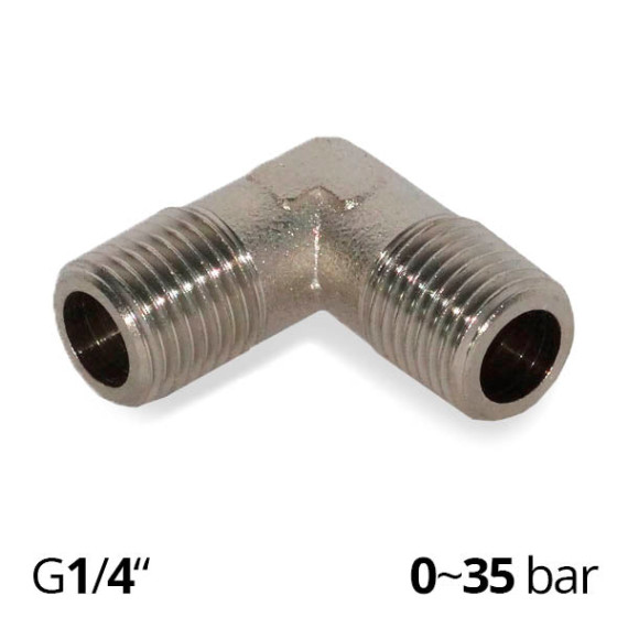 Bronze fitting SF-Z2010 series corner adapter equal passage bronze with external thread