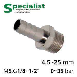 Bronze fitting series SF-Z2601 herringbone fitting with external thread