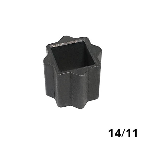 Adapter square 14x11 mm for pneumatic drive