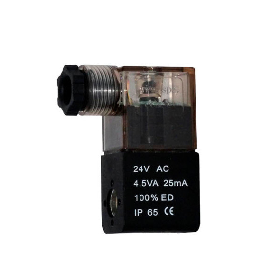 Electromagnetic coil 220v, 24v, 12v IP65 SV-COIL series for pneumatic distributors