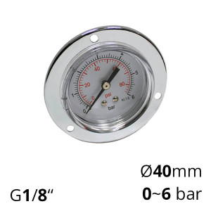 Flange mechanical manometer of the SA-GF series