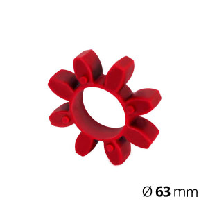 Spring star for coupling Ø63 (SCC-ZA-10-Rubber Coupling)