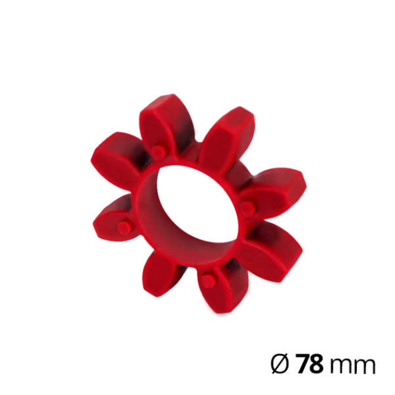 Spring star for coupling Ø78 (SCC-ZA-20-Rubber Coupling)