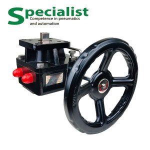 Manual control duplication for ISO 5211 rotary valve