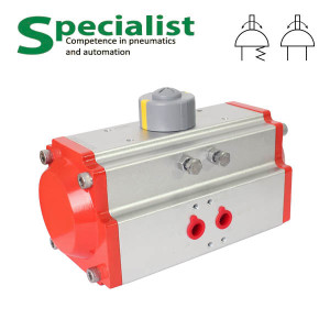 Rotary pneumatic actuator for shut-off fittings SC-RAT/RST63-DA
