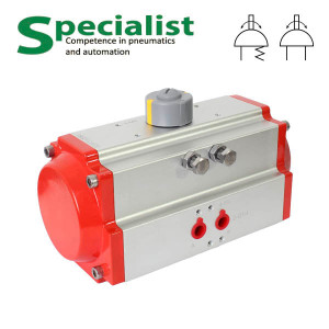 Rotary pneumatic actuator for shut-off valves SC-RAT/RST83-DA