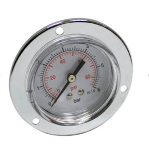 Flange gauge 50 mm, 1/4″, 0-10 bar (SA-GF50-10)