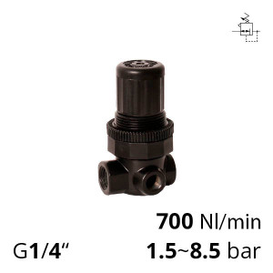 Air pressure regulator 1/4 inch SA-NR20-08