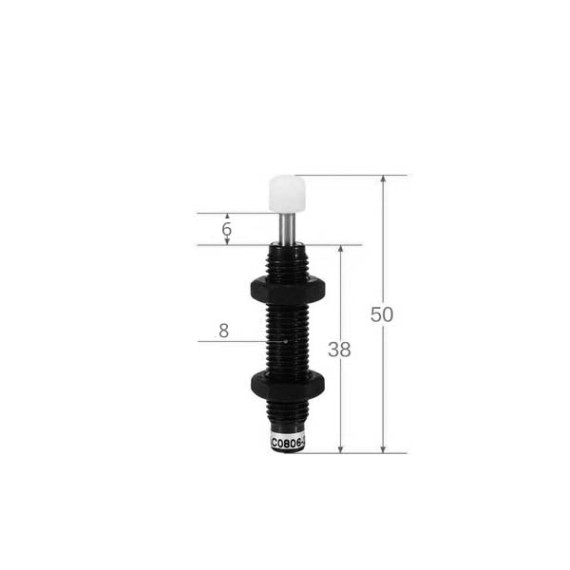 Non-adjustable hydraulic shock absorbers of the SC-AC series