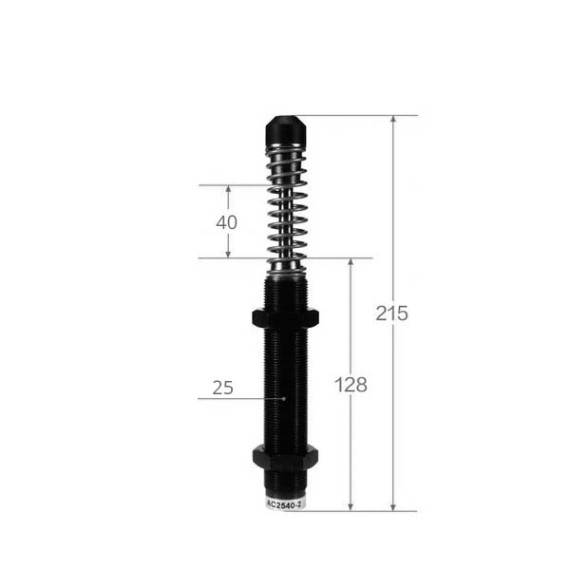 Non-adjustable hydraulic shock absorbers of the SC-AC series