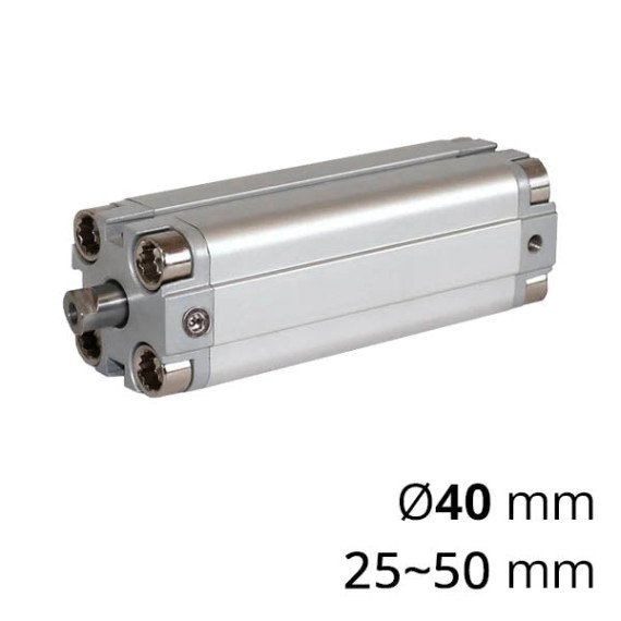 Pressure compact short-stroke pneumatic cylinder of one-way action SC-ADS series