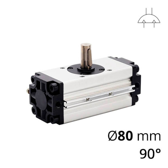 SC-CDRA rotary pneumatic cylinder 90 degrees