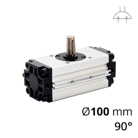 SC-CDRA rotary pneumatic cylinder 90 degrees