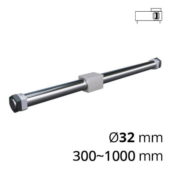 Rodless pneumatic cylinders magnetic SC-CG series