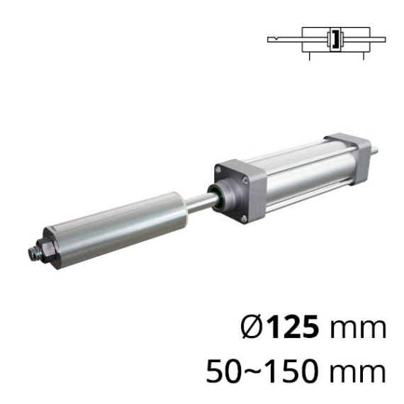Pneumatic cylinders with stroke adjustment ISO 6431/15552 SC-DNGJ series