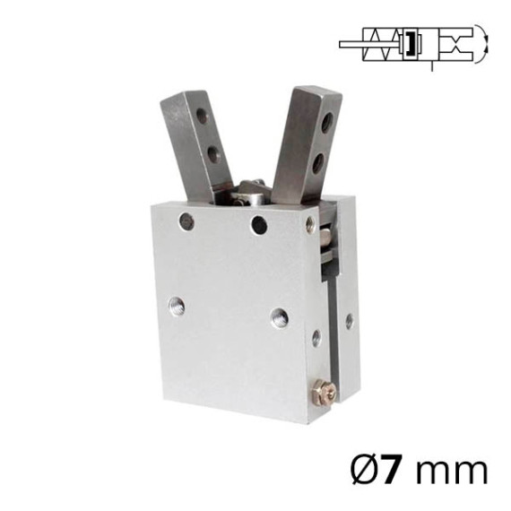 Pneumatic gripper with 2 fingers SC-MHC2 series