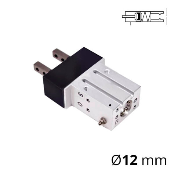 Heavy-duty parallel pneumatic gripper of the MHK series