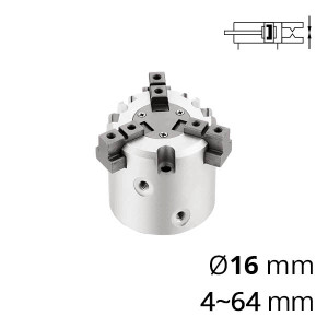 Cam pneumatic gripper with 3 fingers SC-MHS3 series