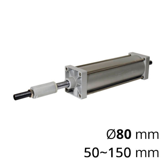 Pneumatic cylinders of the SC-SCJ series with stroke adjustment