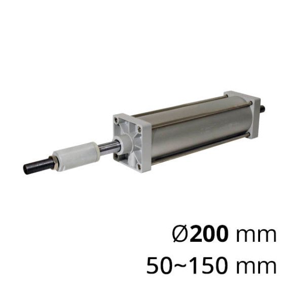 Pneumatic cylinders of the SC-SCJ series with stroke adjustment
