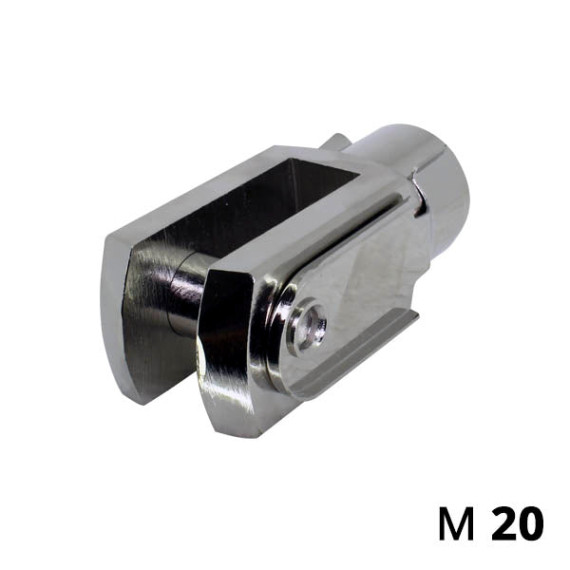 Y-shaped joint tip of the SC-Y series on the rod of the pneumatic cylinder