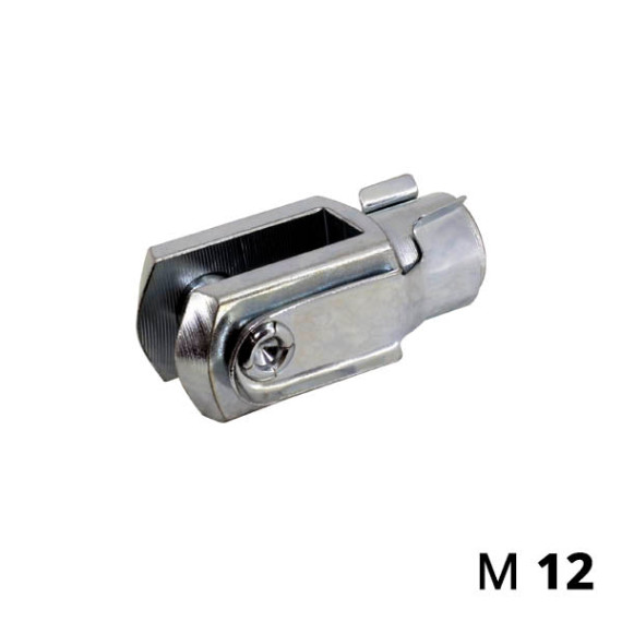 Y-shaped joint tip of the SC-Y series on the rod of the pneumatic cylinder