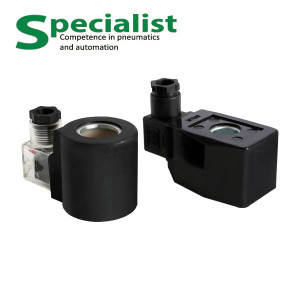 AC and DC electromagnetic coils (solenoids) for ZS valves