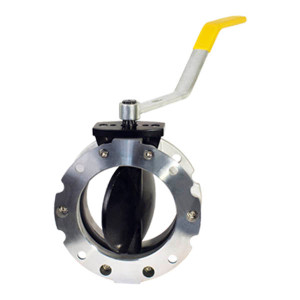 Valve with a handle for bulk materials DN300 (SCBF-BV2-6JA-300-H)