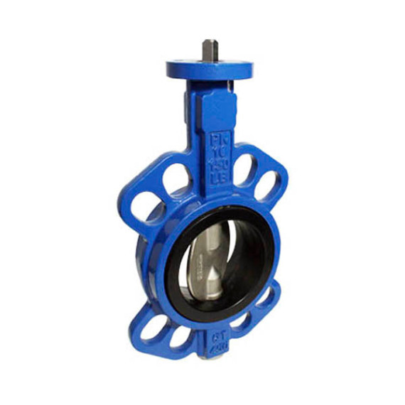 Disc rotary valve DU 125 cast iron inter-flange non-dismountable series SCBF-D673-10XEX-125