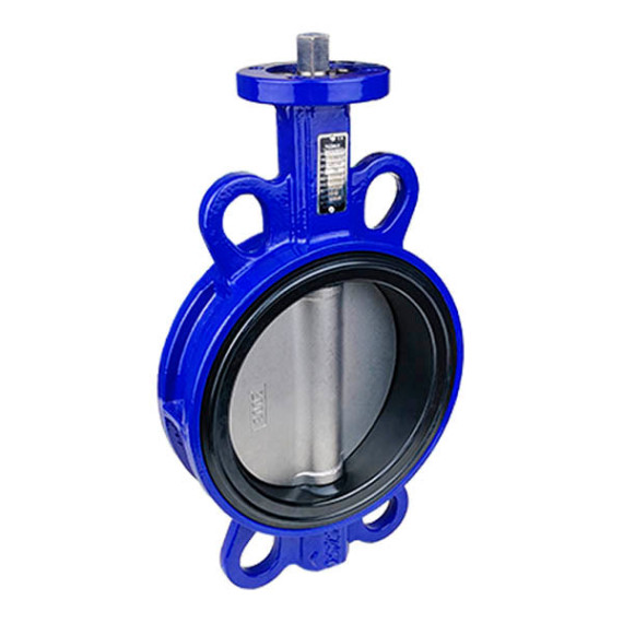 Disc rotary valve DU 150 cast iron inter-flange non-dismountable series SCBF-D673-10XEX-150