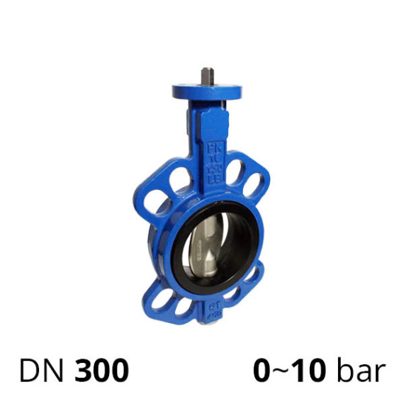 Disc rotary valve DU 300 stainless inter-flange collapsible series SCBF-D674