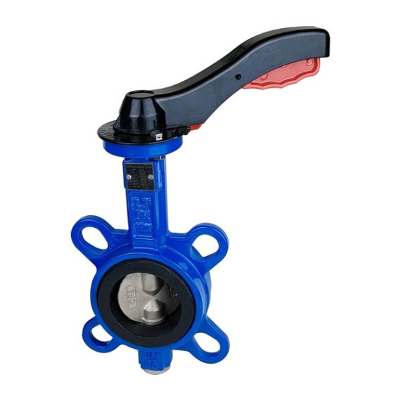 Disc rotary valve DU 65 stainless inter-flange collapsible with handle SCBF-D674 series