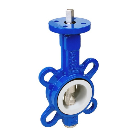 Disc rotary valve DU 65 stainless inter-flange collapsible series SCBF-D674