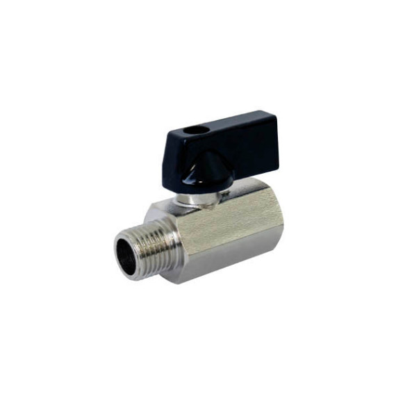 Ball valve 1/4″ ext. - external bronze (SCBV-Q201-16FB-08-SF)