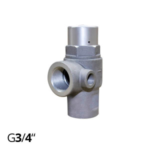 Check valve + minimum pressure ¾″ for the compressor
