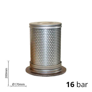Oil separator 200ר170 mm for compressor 22-30 kW up to 16 bar