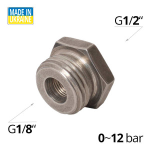 SF-A2530 series aluminum fitting, transition piece, external-internal thread