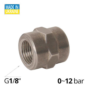 Aluminum fitting series SF-A2543 straight nipple with internal thread