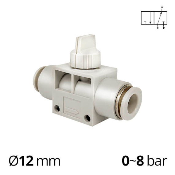 Plastic collet tap of the SF-EHVFF series