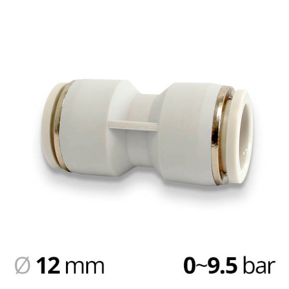 Plastic collet fitting of the SF-EPU series straight through (lifeguard)