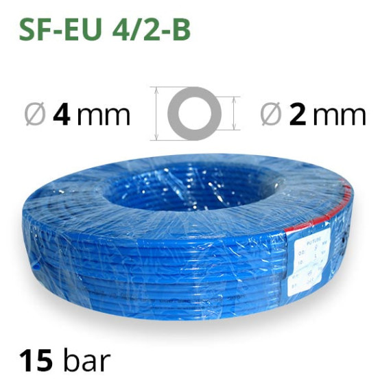 Polyurethane tube series SF-EU lengths from one meter