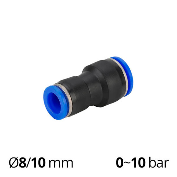 Collet adapter straight (rescue) of the SF-IPG series for tubes Ø 4~12 mm