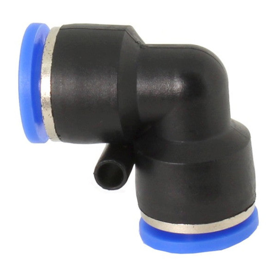 Corner pneumatic fitting with collet SF-IPV