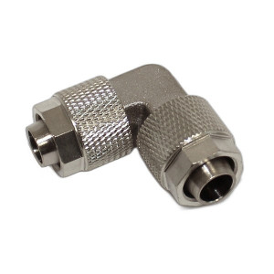 Fitting with union nuts SF-NPV angle connector for pipes