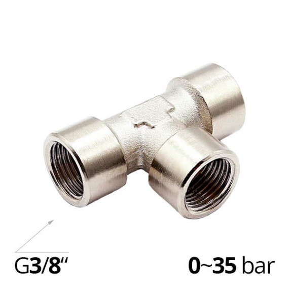 Tee connector SF-Z2003 T-shaped, internal thread (metal)