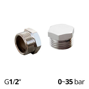Plug bronze SF-Z2611 with external thread and keyed hexagon