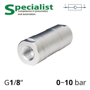 Check valve 1/8″ for pneumatics SO-ASV-06