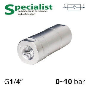 Check valve 1/4″ for pneumatics SO-ASV-08