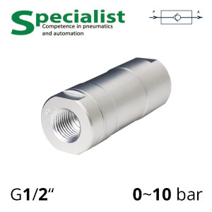 Check valve 1/2″ for pneumatics SO-ASV-15