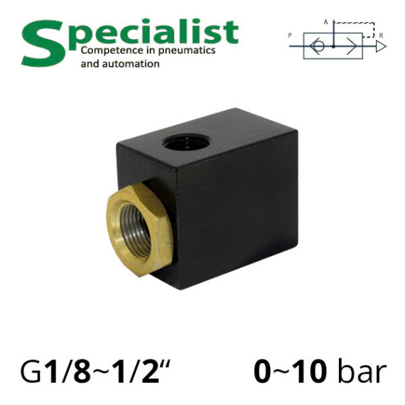 Quick exhaust valve series SO-QVB